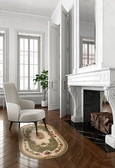 ковер в интерьере Prestige 8539-51038