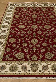 Ковер ручной работы Kashan gold 10/10 MI-1032-Red/Ivory