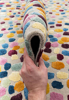 фактура ковра Ligne Pure Dotted 246.001-990