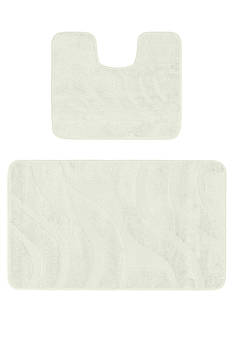 Комплект ковриков для ванной Confetti Bath Maximus Symphony 2581 Pearl White BQ