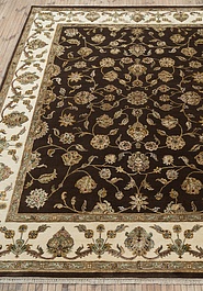 ковер в перспективе против ворса Kashan gold 10/10 CH-102-Brown/Ivory
