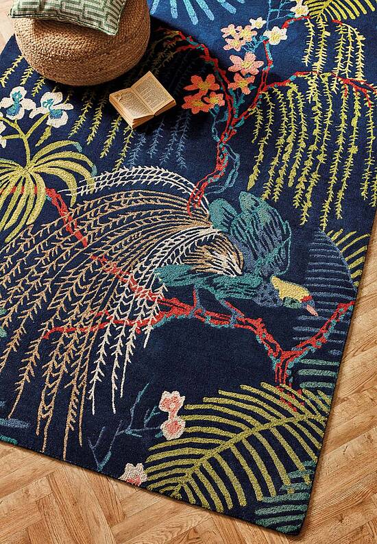 Дизайнерский ковер ручной работы Rain Forest-50708