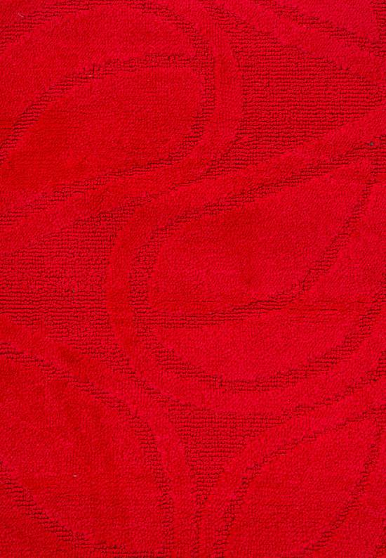 Красный комплект ковриков для ванной Flora 2586 Red BQ