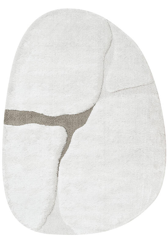 Пушистый ковер из полиэстера RN6017-R86 P