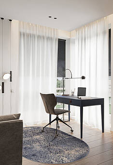 ковер в интерьере Prestige 8010-50911