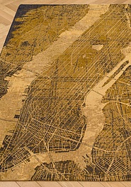 безворсовый ковер в перспективе Streets New York LS5280-L264