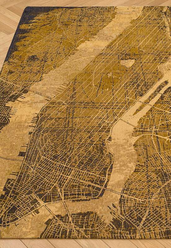 Безворсовый ковер из Бельгии New York LS5280-L264