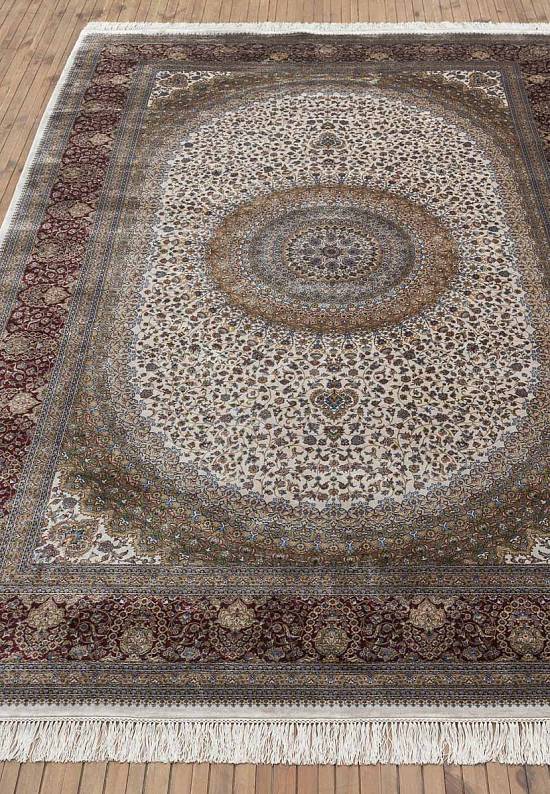 Классический турецкий ковер 1209b-cream-n1