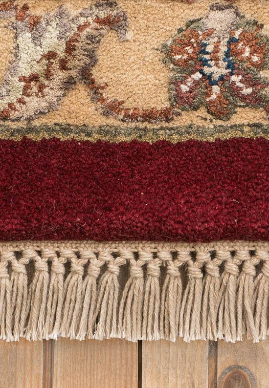 Элитный ковер ручной работы 10/10 NS-9126 Red-Ivory