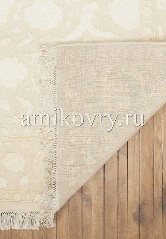 Роскошный ковер ручной работы SK-56-Ivory/Ivory
