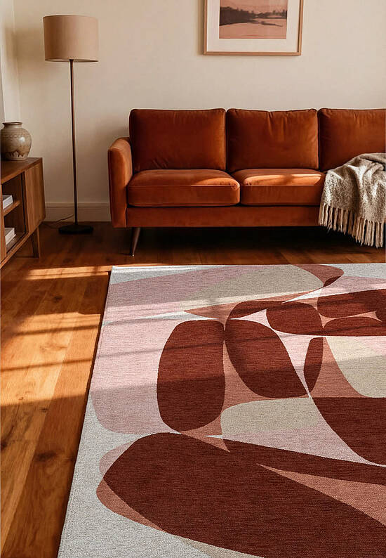 Дизайнерский ковер из шенилла LC6254-L446 outdoor