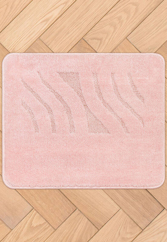 Розовый коврик для ванной Symphony 2574 Pink