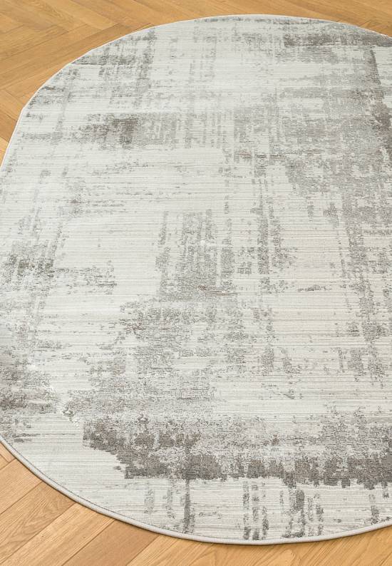 Синтетический бюджетный ковер F237-Gray-Beige