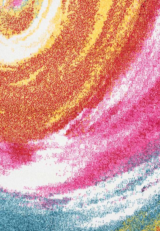 Недорогой синтетический ковер 2949-Multicolor