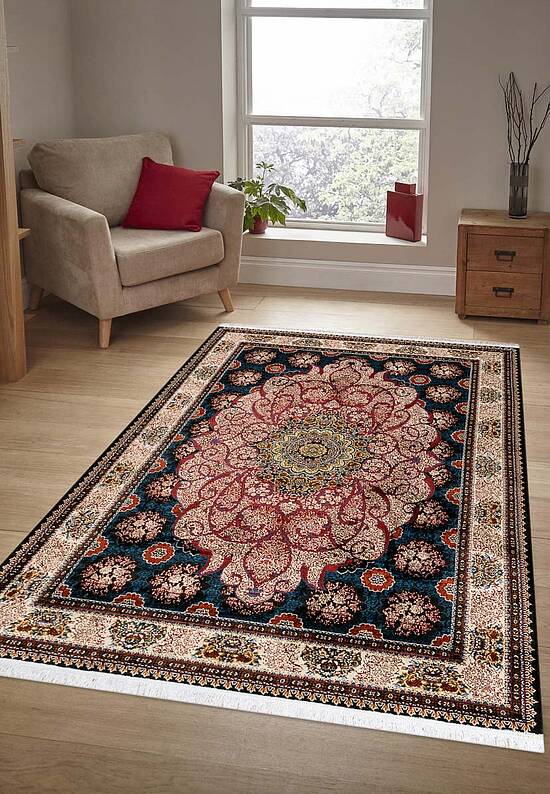 Иранский синтетический ковер FA5739-F9