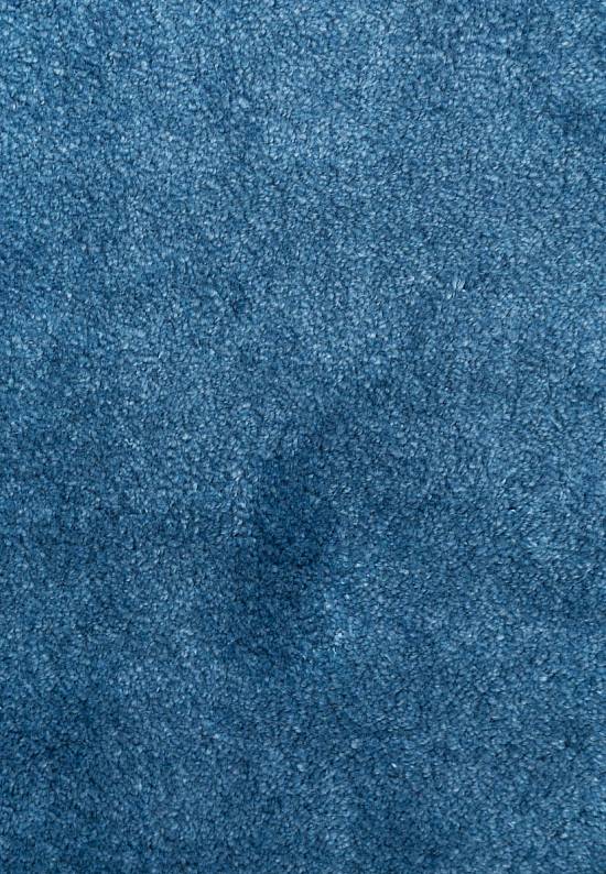 Синий мягкий коврик для ванной 3531 Dark Blue