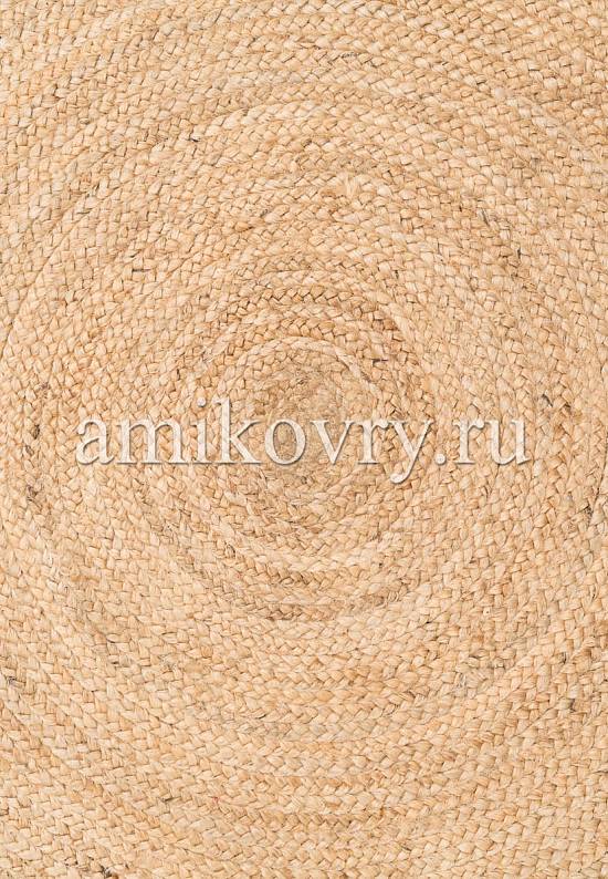 Двусторонняя циновка из джута ECH 01 Natural White