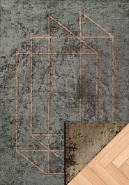 дизайн двустороннего безворсового ковра Couture Duo SC6182