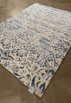 ковер в перспективе Morris And Co Strawberry Thief-28105