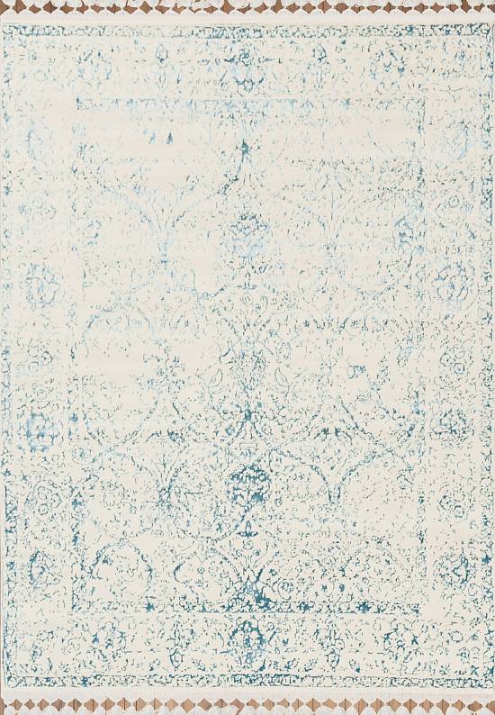 Винтажный турецкий ковер 04 Cream Turquoise