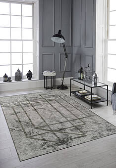 ковер безворсовый в интерьере Couture Duo SC6183