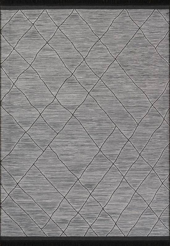 Двусторонний ковер из хлопка ARC 02 Grey