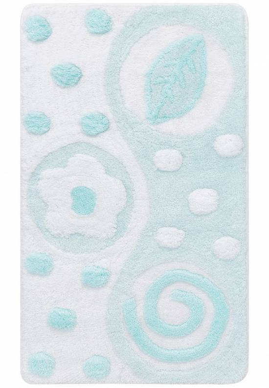 Пастельный коврик для ванной Mindos 885 Light Mint Green