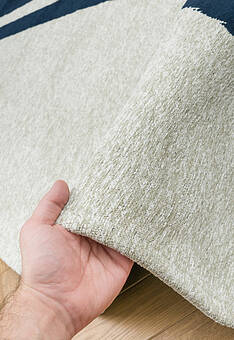 фактура безворсового ковра Shapes LS6083-L408 круг