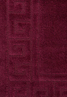 фрагмент коврика для ванной Confetti Bath Maximus Ethnic 2576 Aubergine BQ