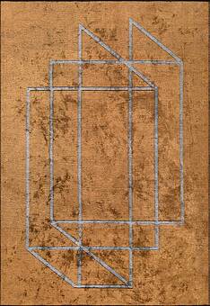 дизайн лицевой стороны безворсового ковра Couture Duo SC6181