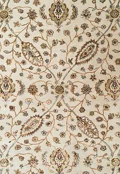 фрагмент ковра Kashan gold 10/10 SK-121-Camel/Black
