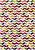 Недорогой синтетический ковер C056-Multicolor-Gray