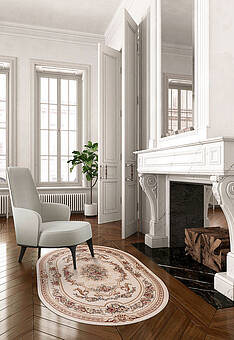 ковер в интерьере Prestige 8539-51033