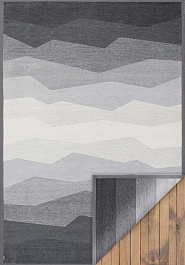 дизайн двустороннего безворсового ковра Smart Weave Merise-Grey
