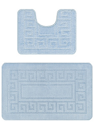 дизайн комплекта ковриков для ванной Confetti Bath Maximus Ethnic 2522 Baby Blue PS