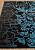 Синтетический ковер 0214MS-Blue-Black