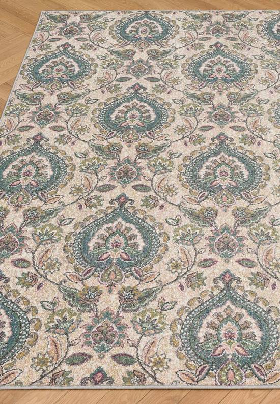 Недорогой современный ковер C050-Light Cream