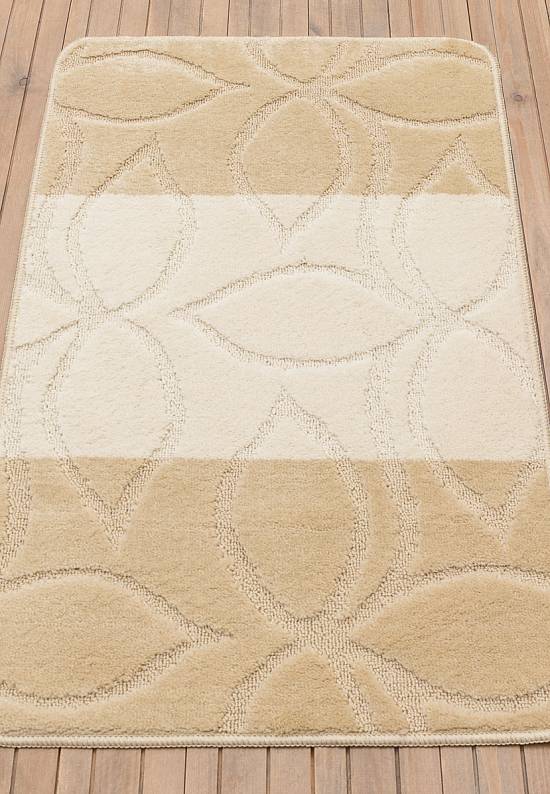 Бежевый коврик для ванной Erdek 2540 Beige