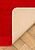 Красный мягкий коврик для ванной 2586 Light Red