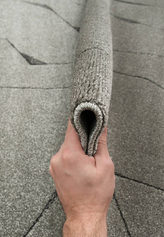 Недорогой синтетический ковер 1417-18411