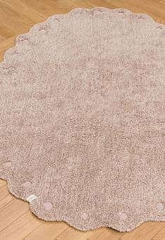 ковер в перспективе Lorena Canals Cotton Pine Cone Pearl Pink