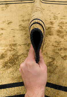 фактура безворсового ковра Gabba 9638