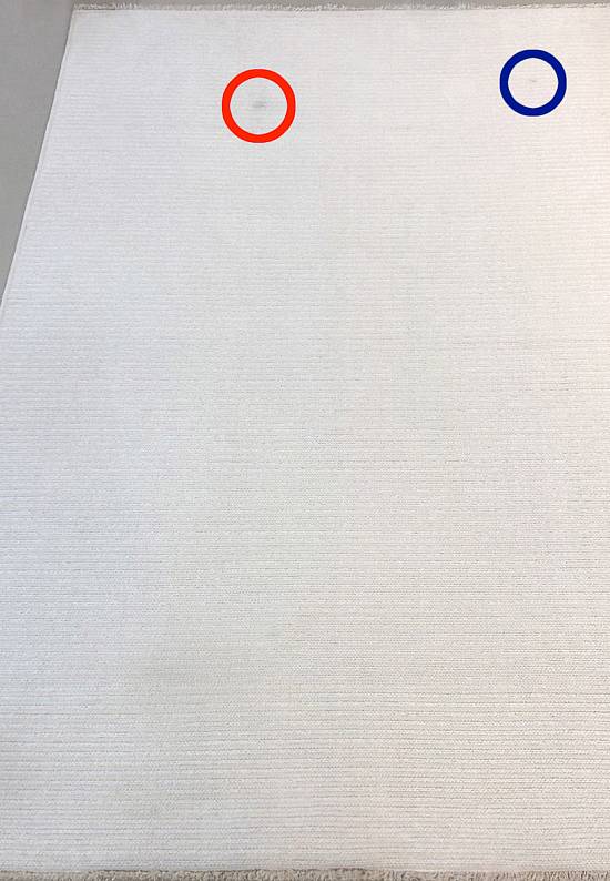 Турецкий однотонный ковер ADA Plain Cream discount1
