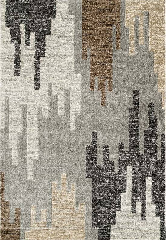 Недорогой синтетический ковер 1166-18411