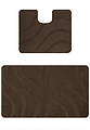 Комплект ковриков для ванной Confetti Bath Maximus Symphony 2599 Chocolate BQ