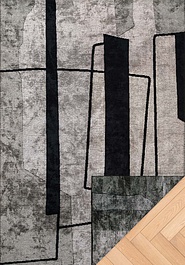 дизайн двустороннего безворсового ковра Couture Duo SC6185