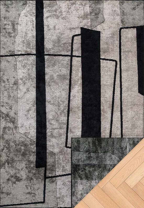 Двусторонний безворсовый ковер SC6185