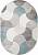 Недорогой современный ковер 2257-Light Gray