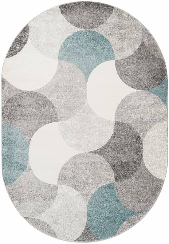 Недорогой современный ковер 2257-Light Gray