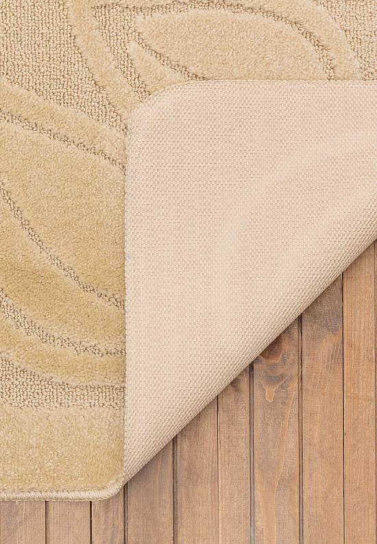 Бежевый коврик для ванной Flora 2540 Beige
